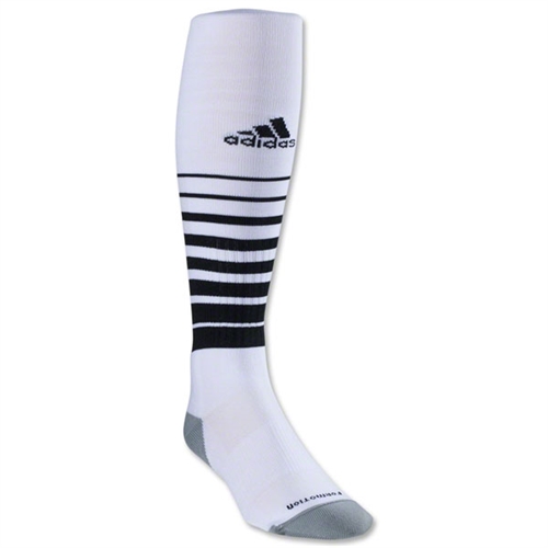 Adidas Team Speed Formotion Sock White Black Spokane Soccer Center