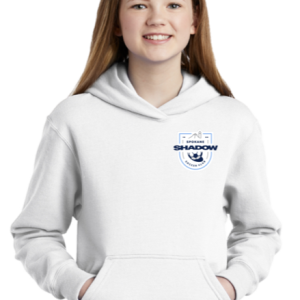 Youth Shadow Hoodie | White